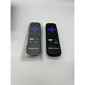 Lot Of 2 Hisense Roku TV Remote w/Volume Control for All Hisense Roku TV’s